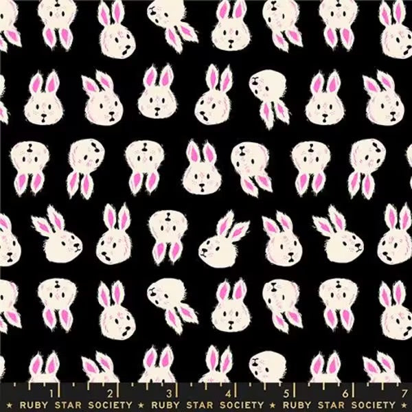 Hello Alice- Rushing Rabbits in Black