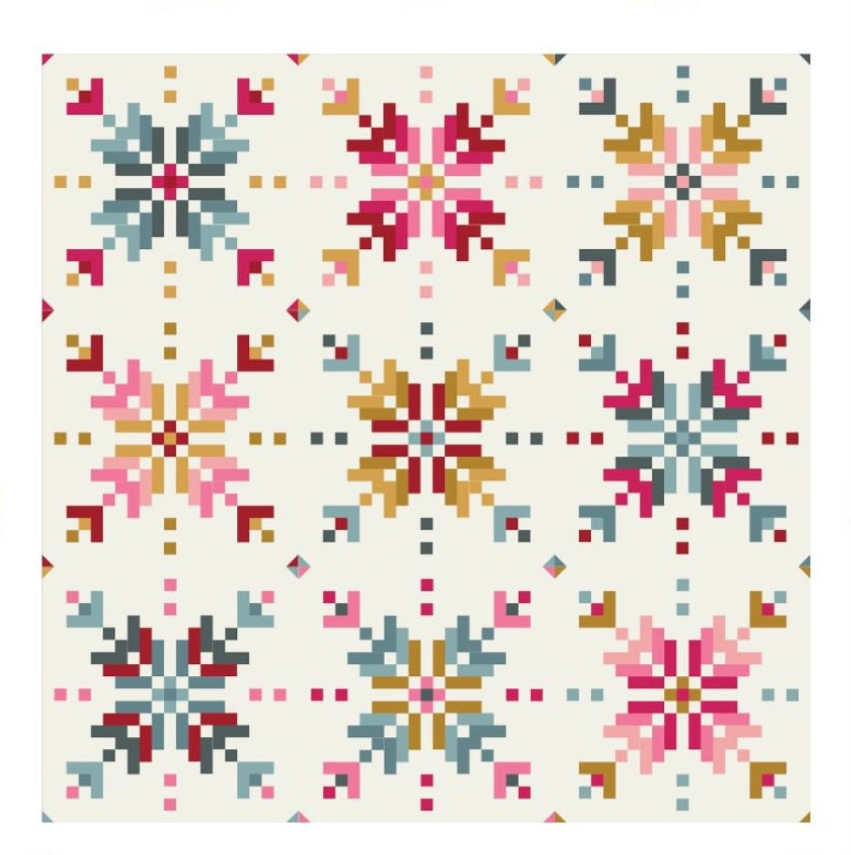 Frost Flower Quilt Kit