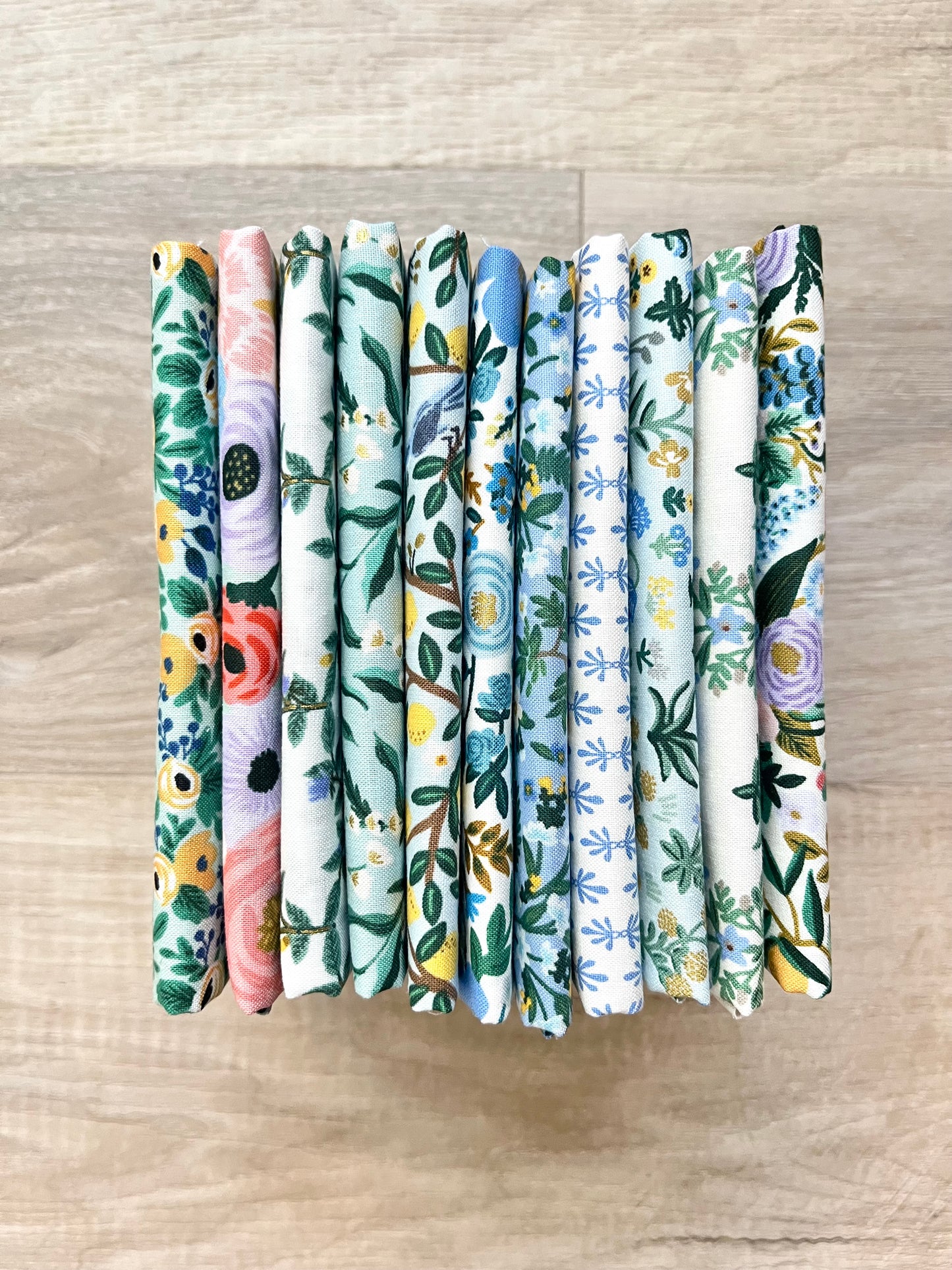 Rifle Paper Co Blue Floral FQ Bundle