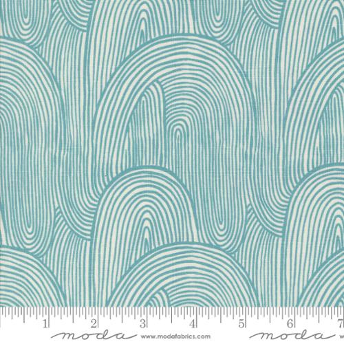 Things Above- Wavy Whirl Teal