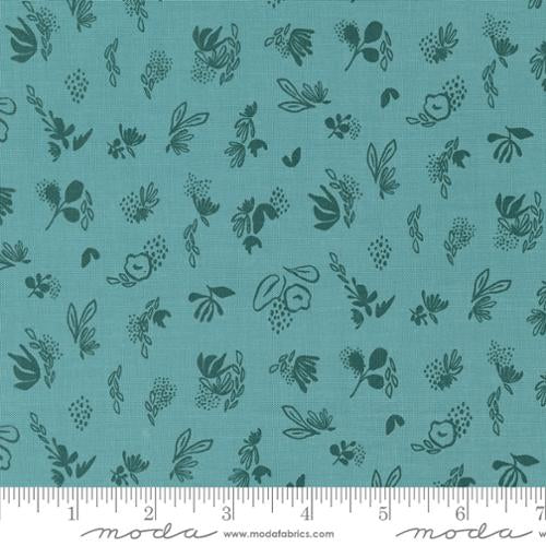 Things Above- Floral Sprinkles Teal