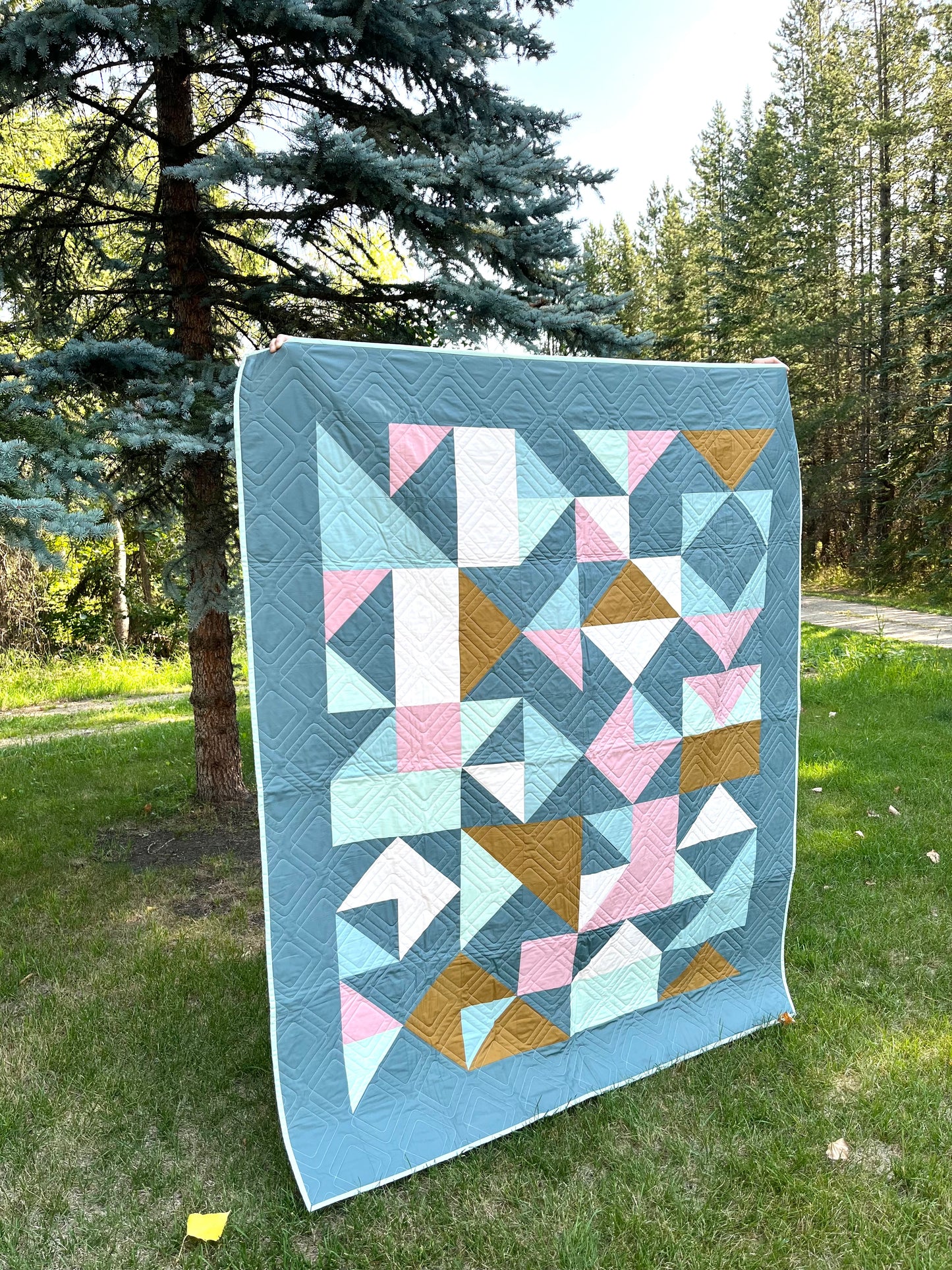 Home Street Throw Quilt