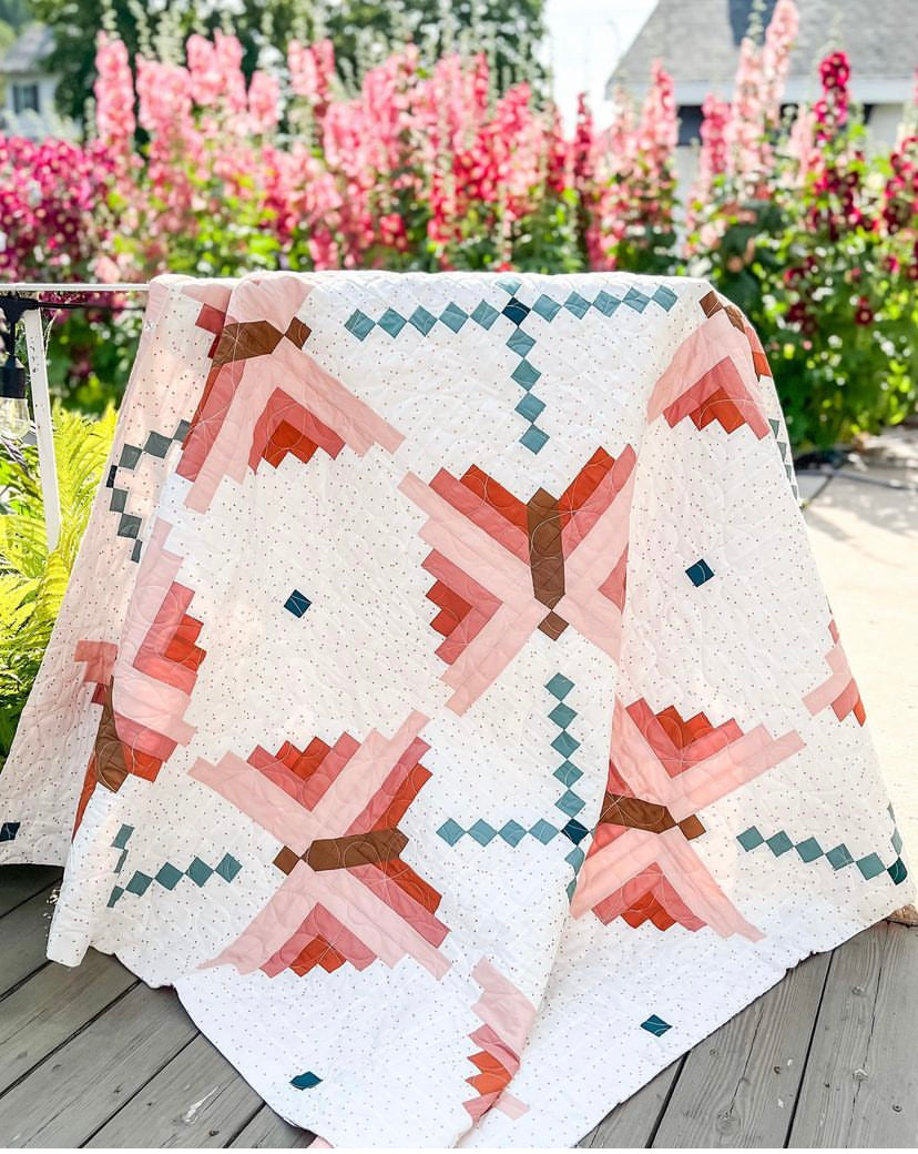 Butterflight Speckled Quilt Kit