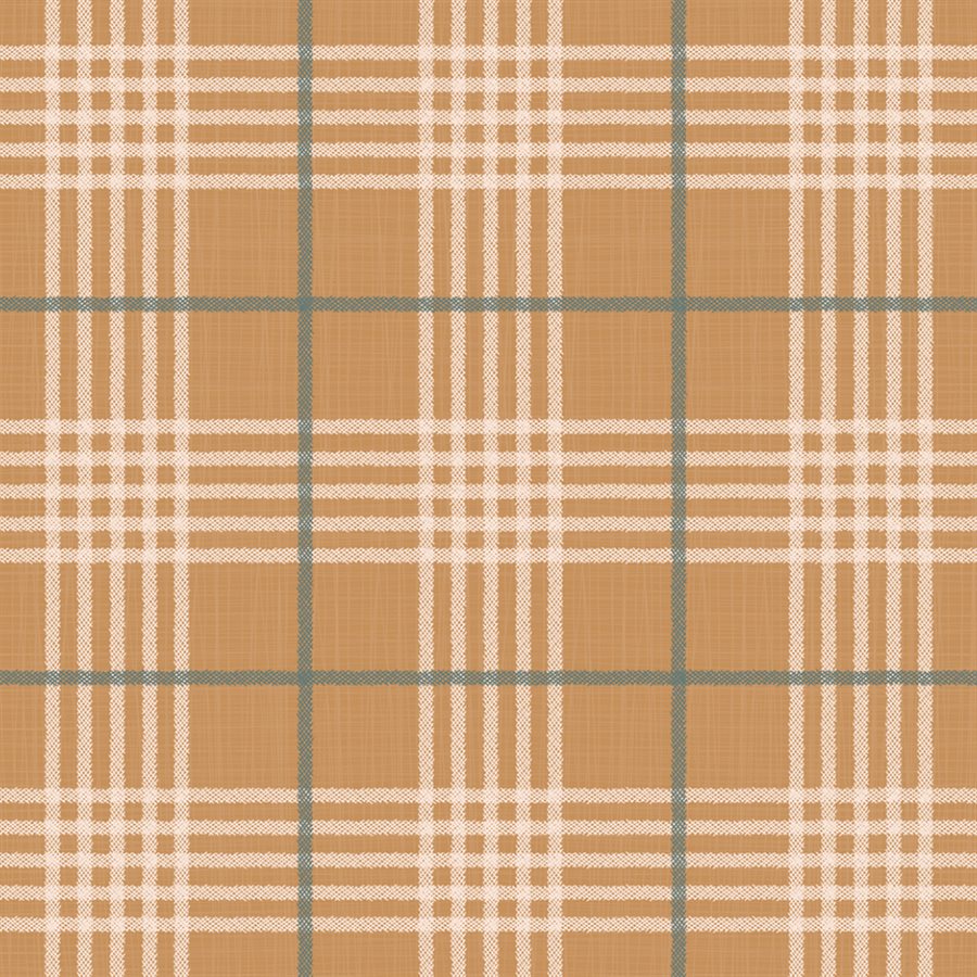 From Far and Wide- Purely Plaid in Wheat