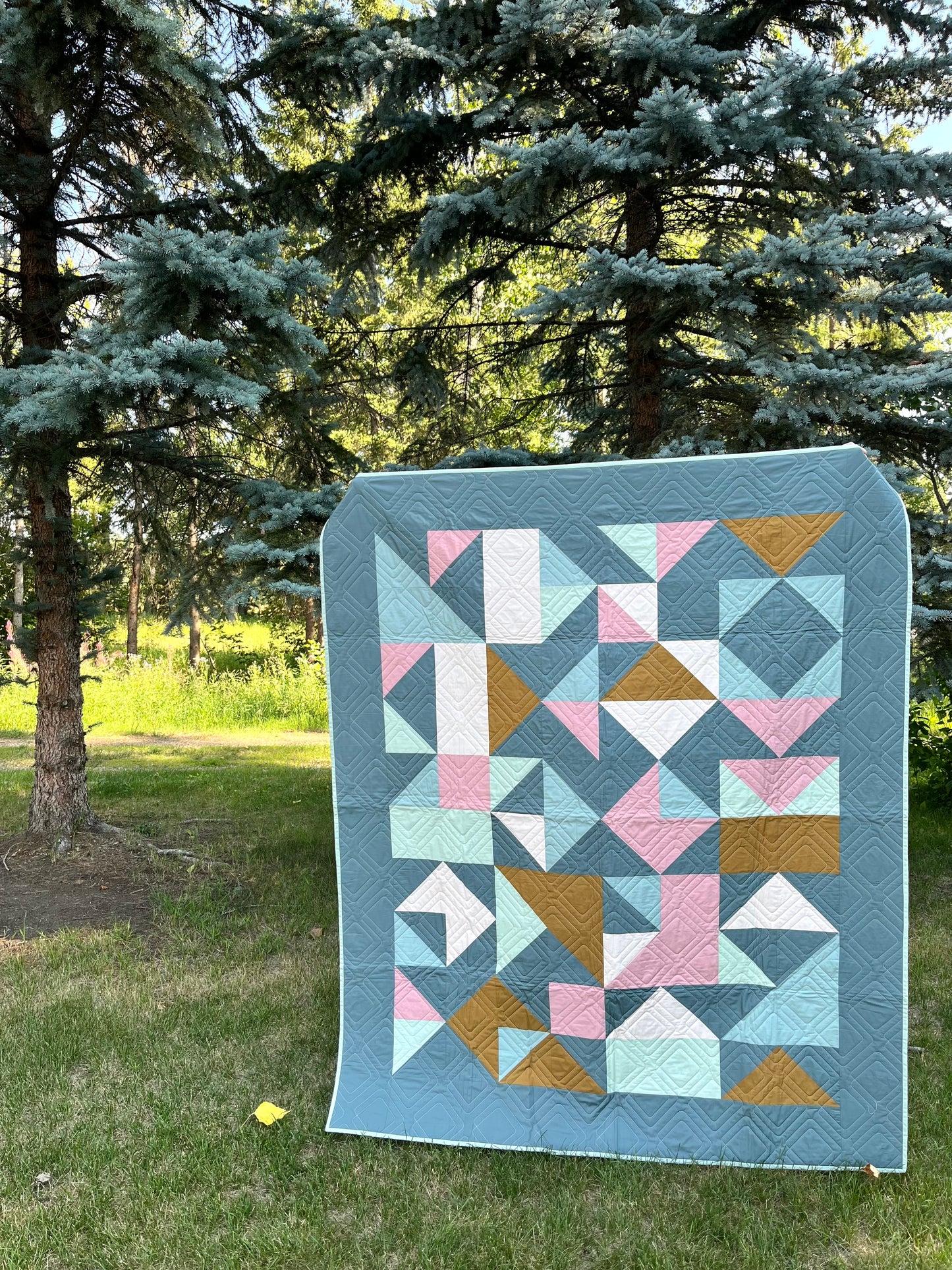 Home Street Throw Quilt