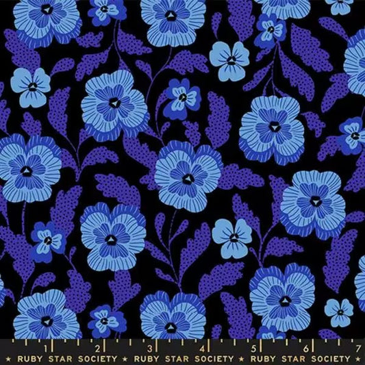 Hello Alice- Violets in Black