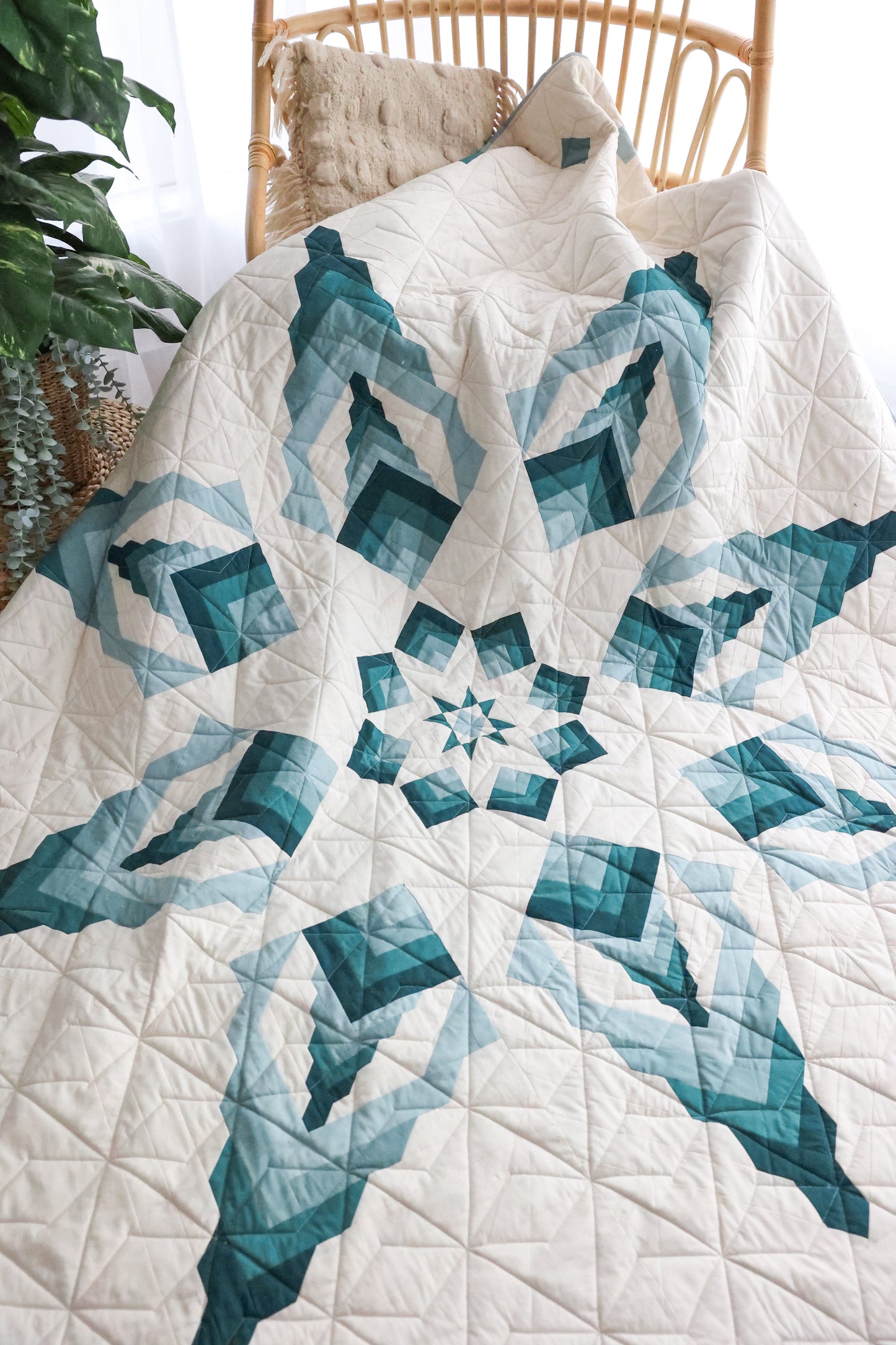 Northerly Throw Size Quilt