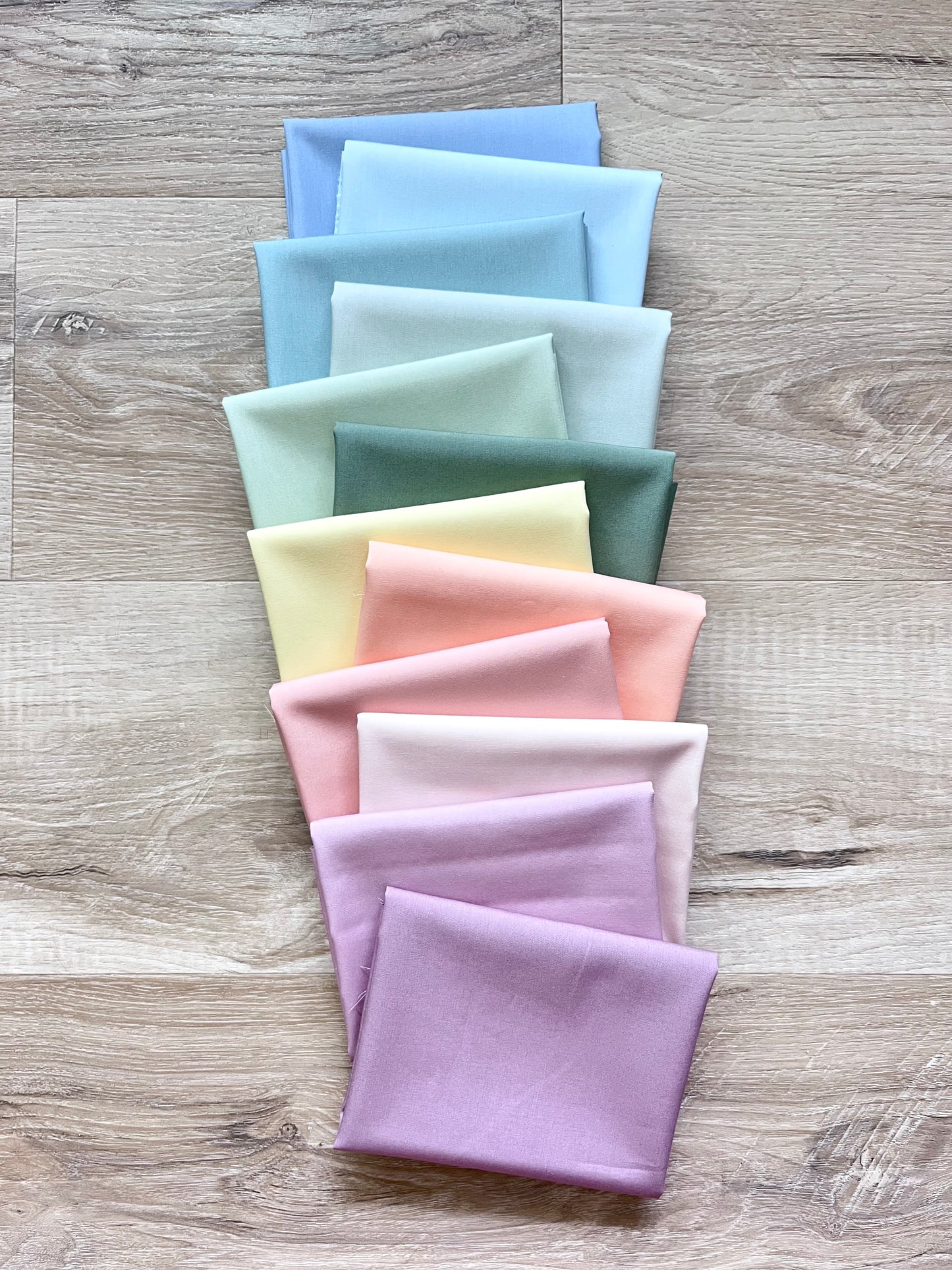 Pastel Pure Solids FQ Bundle