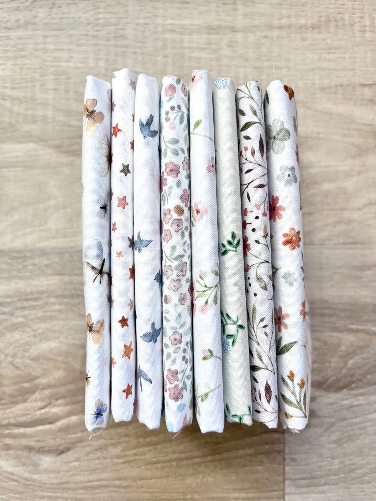 Floral Low Volume FQ Bundle