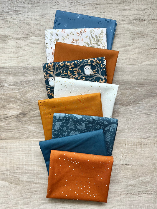 Autumn Owls Fat Quarter Bundle