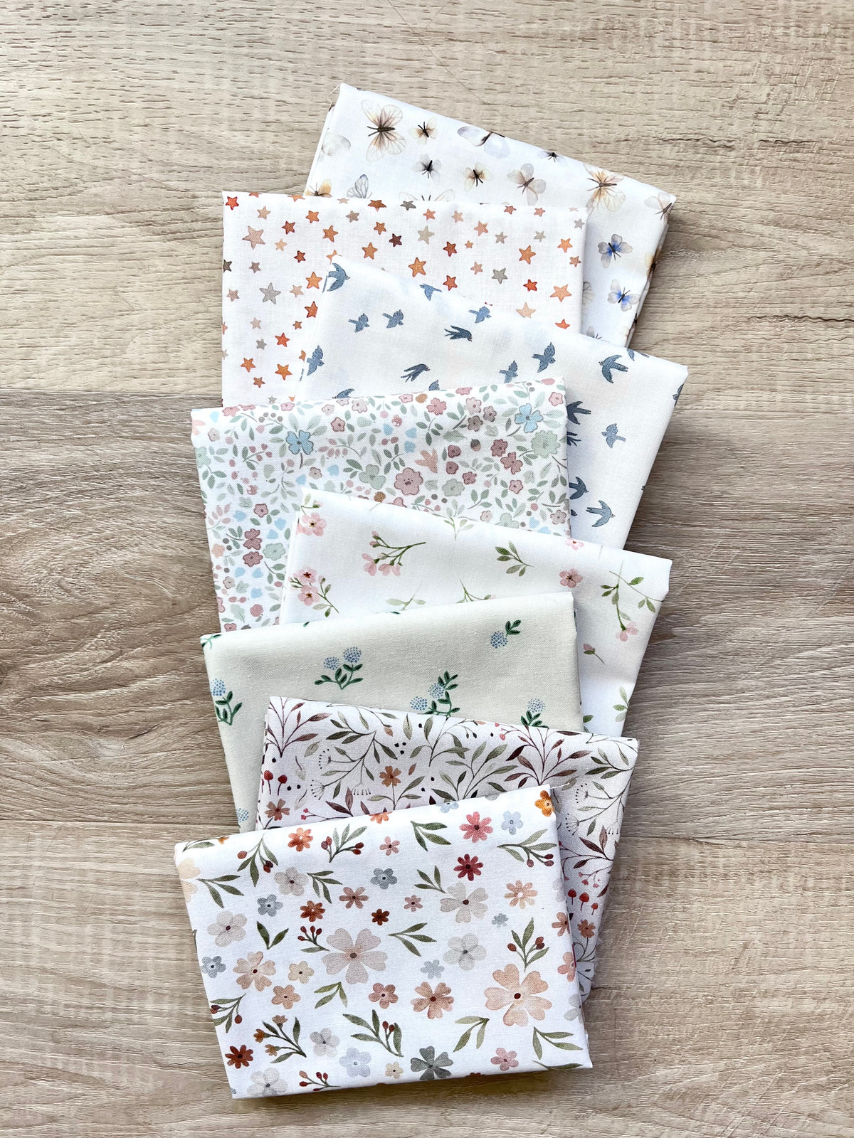 Floral Low Volume FQ Bundle