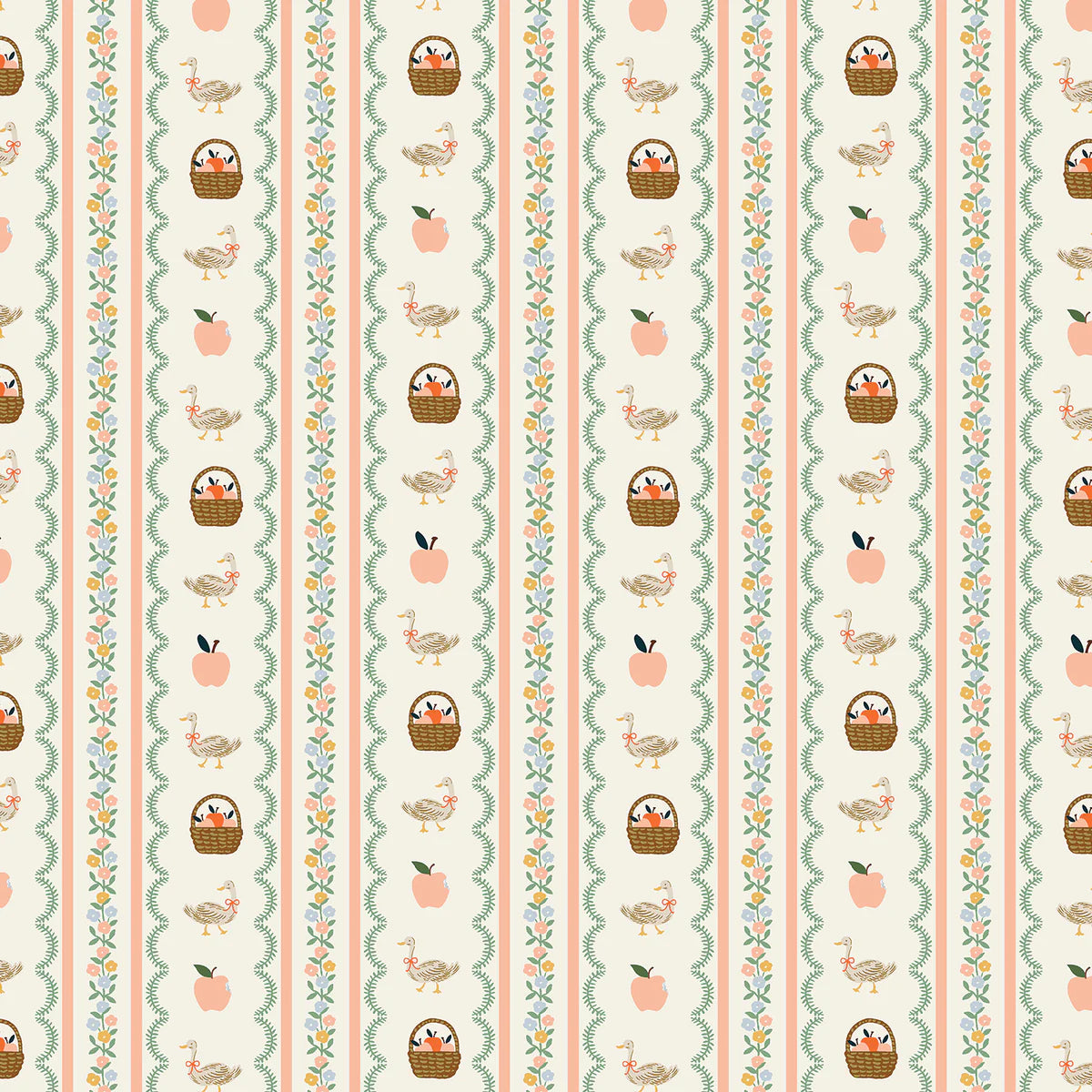 Home Sweet Home- Farmhouse Stripe Cream