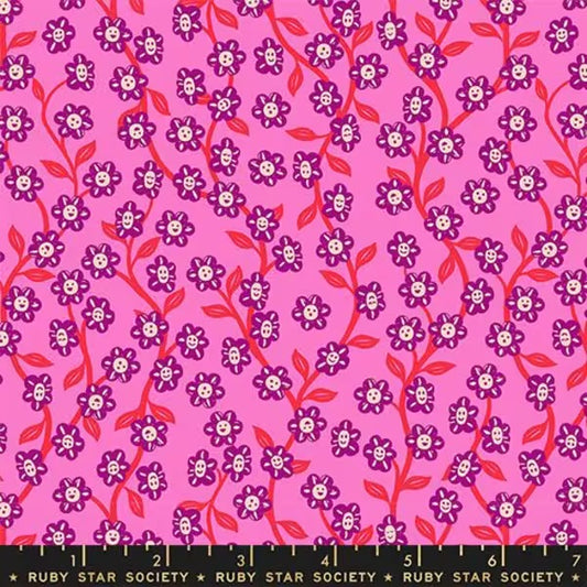 Hello Alice- Chatty Garden in Lipstick