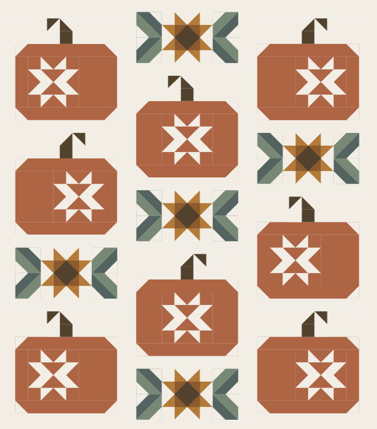 Pumpkin Spice Cover Quilt