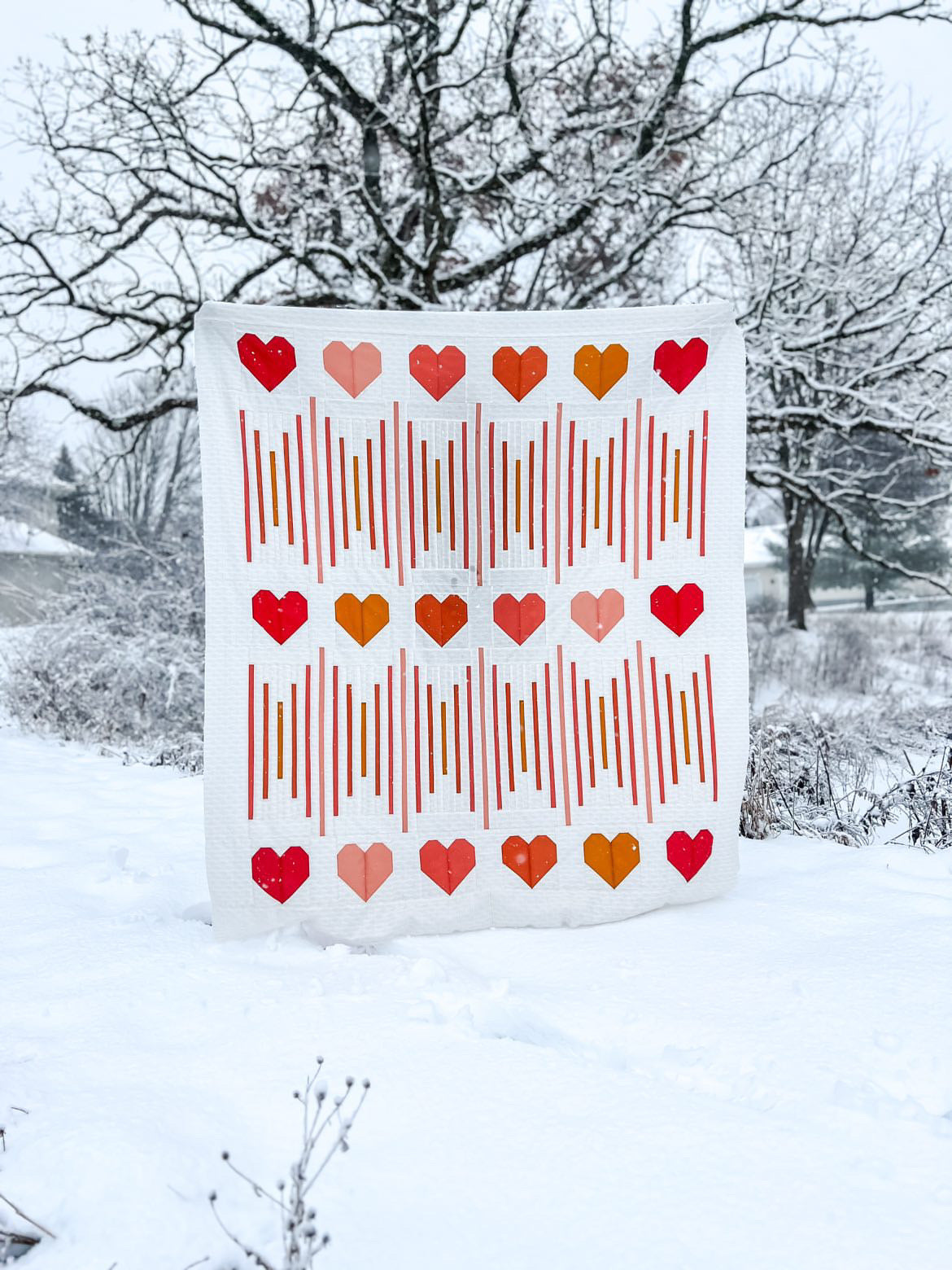 Heart Beat Cover Quilt Kit