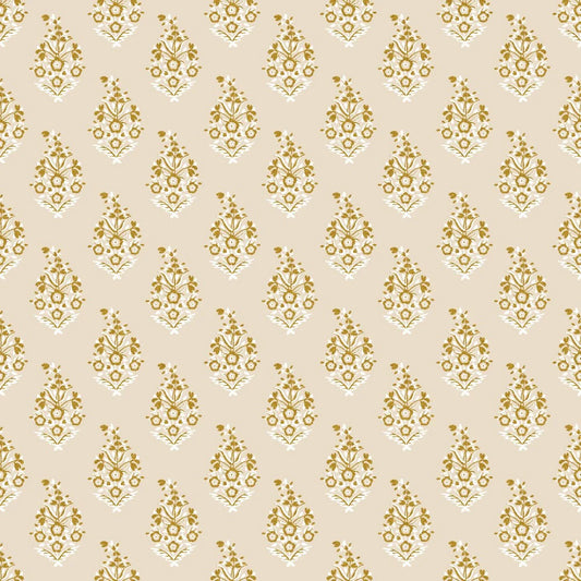 Vintage Garden- Paisley Gold